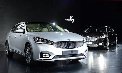 Cận cảnh xe sang Kia K7 thế hệ mới vừa ra mắt