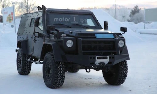 Cận cảnh Mercedes G500 4x4² đặc chủng, "hàng thửa"