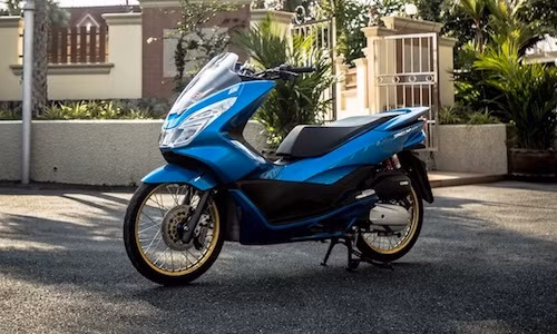 Xe ga Honda PCX độ nội công “khủng” tại Thái Lan