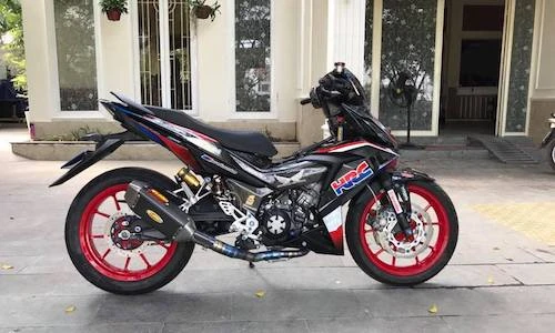 Dân chơi Việt chi trăm triệu "độ khủng" Honda Winner 150 