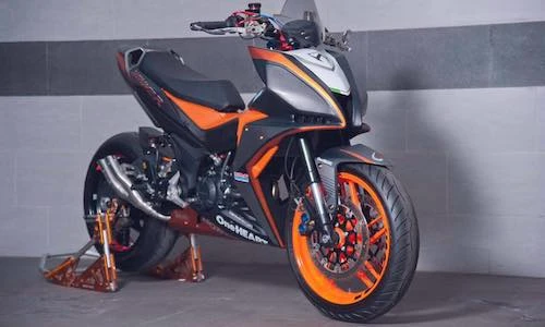 Cận cảnh Honda Winner 150 độ độc nhất Việt Nam