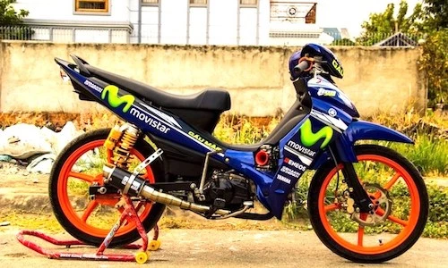 Yamaha Jupiter MX “lột xác” xe đấu khủng tại Việt Nam