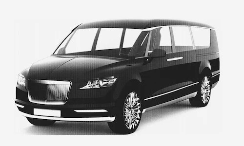 Xe van hạng sang của tổng thống Putin lộ diện