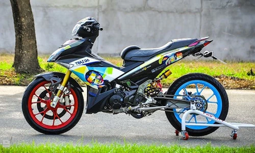 "Soi" Yamaha Exciter 150 hàng khủng của biker miền Tây