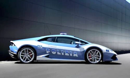 “Soi” siêu xe Lamborghini Huracan phiên bản Polizia