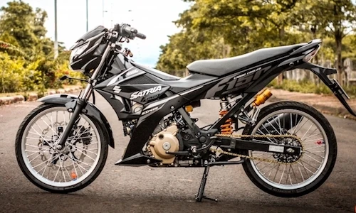 Dân chơi Việt độ Suzuki Satria F150 Fi “siêu chất“