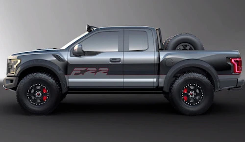 Ford F150 Raptor phiên bản siêu máy bay tàng hình F-22