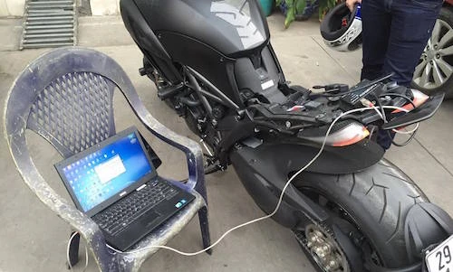 “Tăng lực” cho môtô Ducati chỉ với... một cú click chuột