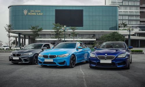 Dàn xe thể thao BMW M “khủng”, tiền tỷ tại Ninh Bình
