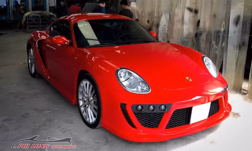 Thợ Việt tự chế "đồ chơi" cho siêu xe Porsche Cayman