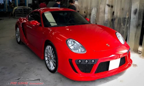 Thợ Việt tự chế "đồ chơi" cho siêu xe Porsche Cayman