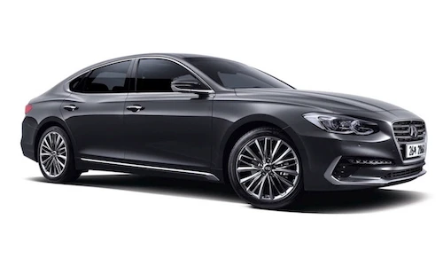 Hyundai hé lộ sedan hạng trung Azera mới “đấu" Lexus ES