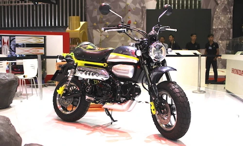 Cận cảnh “xế khỉ” Honda Monkey 125 đầu tiên tại Việt Nam