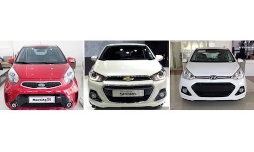 Bộ 3 ôtô cỡ nhỏ, giá rẻ thống trị doanh số xe Việt 