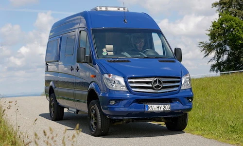 “Ngôi nhà di động” xuyên lục địa Mercedes-Benz Sprinter