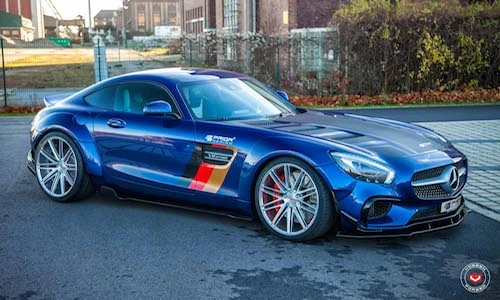 Mercedes AMG GT S “chất” với widebody và mâm độ