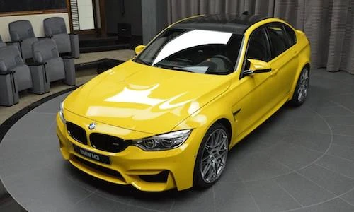 BMW M3 “vàng chóe”, hàng thửa của đại gia Trung Đông