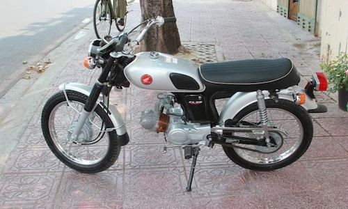 Cận cảnh Honda CL50 Benly giá hơn 100 triệu tại VN