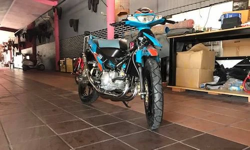 “Quái vật 2 kỳ” Yamaha 125ZR thay máy 250cc độc nhất VN
