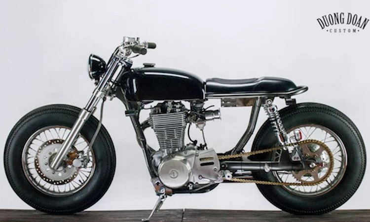 Dân ta độ "xế nổ" Suzuki Savage brat không kém thợ tây