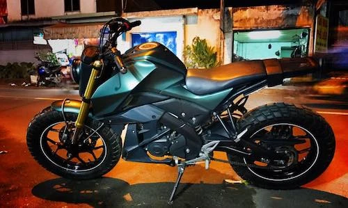 Yamaha TFX150 độ “cào cào” enduro cực độc tại Sài Gòn