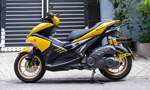 Xe Yamaha NVX 155 độ độc của dân chơi Quảng Ngãi