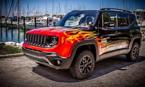 “Quái thú” Jeep Renegade phong cách Harley-Davidson