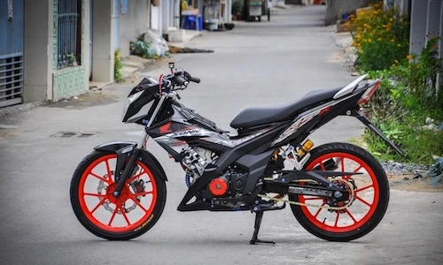 “Xế nổ” Honda Sonic 150R độ đắt giá của dân chơi Việt