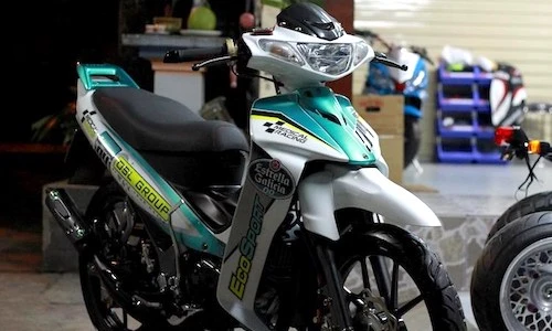 Xe máy 200 triệu Yamaha Z125 độ độc tại Việt Nam