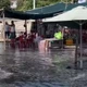 Bãi biển Nhơn Lý ở Quy Nhơn ô nhiễm nặng vì nước xả thải đen sì