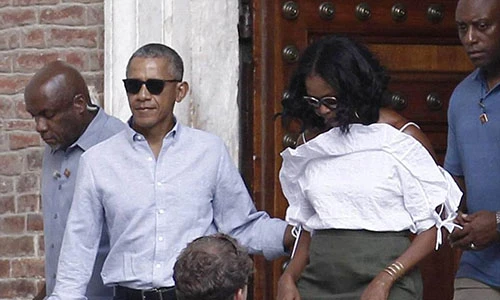 Kỳ nghỉ xa hoa của cựu Tổng thống Obama tại Italy 
