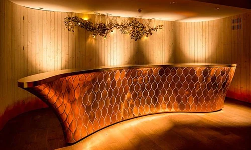 Chiêm ngưỡng thiết kế quầy bar vảy rồng độc nhất vô nhị