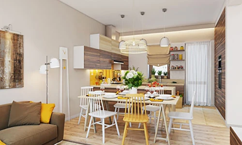 Phòng ăn theo phong cách Scandaniva đẹp không thể rời mắt