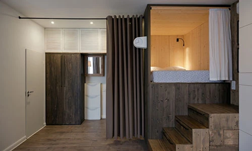 Căn hộ thiết kế “hộp ngủ” tiết kiệm diện tích 1-0-2 