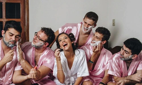 Rụng tim dàn phù dâu siêu đáng yêu của cô gái Brazil