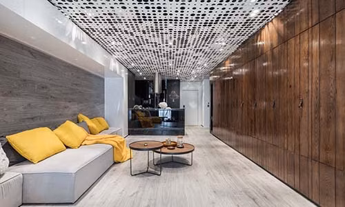 Căn hộ 110 m2 ở Hà Nội lột xác nhờ gỗ công nghiệp