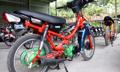 Hoảng hồn với hình thú “quái dị” phương tiện đua xe trái phép