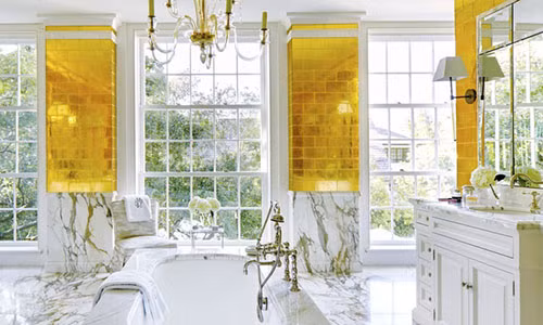 Ý tưởng độc đáo biến phòng tắm thành spa thư giãn