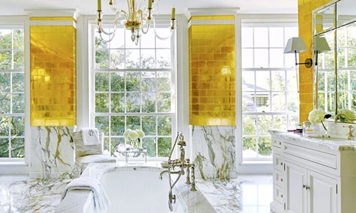 Ý tưởng độc đáo biến phòng tắm thành spa thư giãn