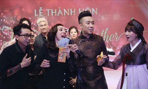 Chi 10 triệu đi ăn cưới Trấn Thành, Thu Trang thu món lợi "khủng"