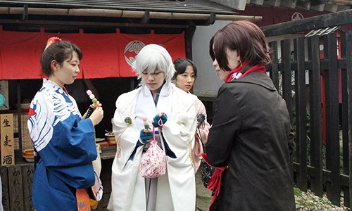 Giáp mặt huyền thoại ninja Nhật thời Edo