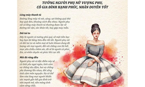 Xem tướng đàn bà vượng tam đại nhà chồng 