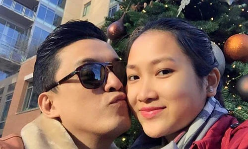 Ghen tị cách Lam Trường chăm vợ bầu kém 17 tuổi 