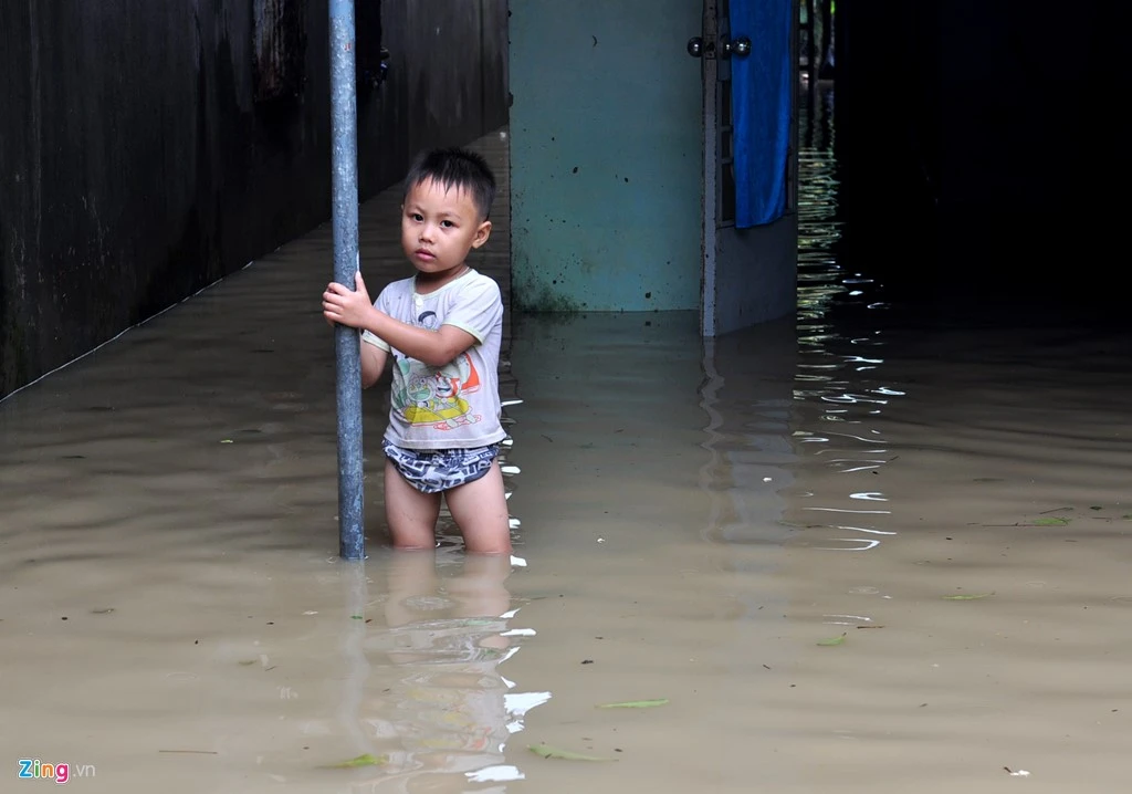 Ảnh xót xa: Dân Phú Yên điêu đứng trong lũ lớn