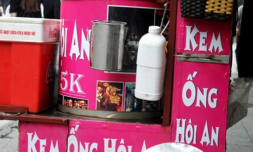 Kem ống Hội An 5.000 đồng khiến dân Hà Nội mê tít