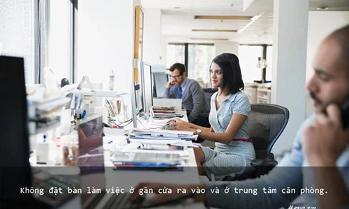 Bài trí bàn làm việc theo phong thủy cho sự nghiệp hanh thông