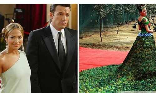 Váy cưới của mỹ nhân nào “nặng đô” nhất thế giới?