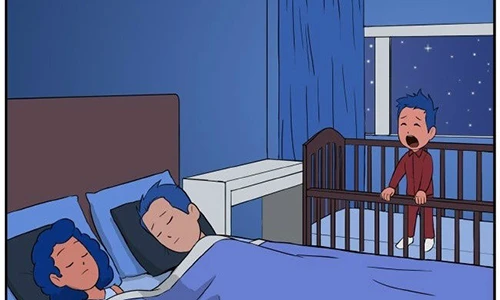 Bộ tranh dở khóc dở cười khi gia đình có thêm thành viên