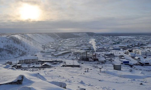 Học sinh Nga đi học giữa trời lạnh... âm 53 độ C