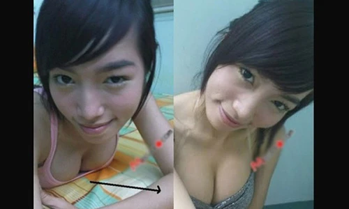Té ngửa mặt mộc xấu khó đỡ của hot girl Việt